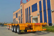 Tri-Axle 40ft Skeleton Container Semi Trailer