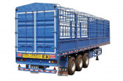 Tri Axle Stake Semi Trailer for Cow Transportation (FTW9381CLX)