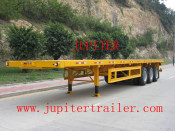 Tridem Flat Bed Semi Trailer