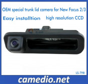 Trunk Lid Handle Rear View Auto Camera for 12/13 New Focus Hatchback 2/Sedan 3