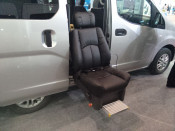 Turning and Lifting Car Seat Inside Vehicle