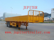 Two Axle 10 Meter Drop Side Semi Trailer