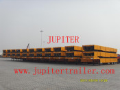 Two Axle Drop Side Semi Trailer
