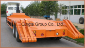 Two Axle, Flatbed, Low Bed Semi-Trailer (QDT9272TDP)