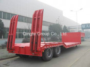 Two Axle, Platform, Low Bed Semi Trailer (QDT9272T)