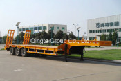 Two-Axle Platform Low Bed Semi Trailer (QDT9272TDP)