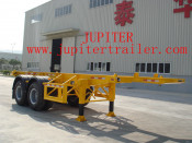 Two Axle Skeleton 20 Feet Semi Trailer