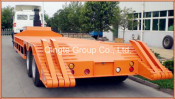 Two Axles Flat Bed Semi Trailer (QDT9272TDP)