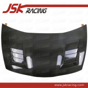 Type-R Js Racing Style Carbon Fiebr Hood for 2006-2011 Honda Civic Fn2 (JSK123005)