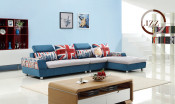 U. K. Home Fabric Sofa Set (Lm26)