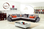 U. K. Home Furniture Fabric Sectional Sofa