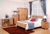 UK Cambridge Sherwood Range/Solid Oak Wood Bedroom Furniture