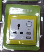 USB Wall Socket, Dual USB Wall Sockets for MP3 MP4