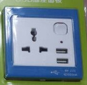 USB Wall Socket, Multi USB Wall Socket with Switch