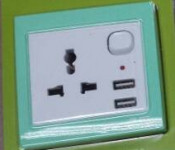 USB Wall Sockets, Universal USB Wall Socket for Mobile Phone