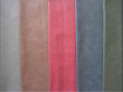 Vacuum Embossing PU Laminated Leather 02082