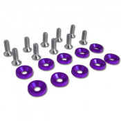 Washer Flush Bolt Aluminum Fender Washer M6 Dress up Kit