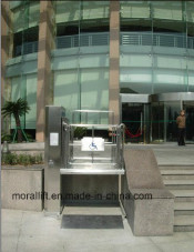 Wheelchair Stair Lift Table/ Electric Man Lift Used for Disabled Elder