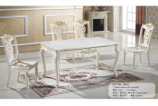 White Dining Table From China (TM-609)