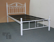 White Fashionable Popular Metal Painting Children Bed (618#)