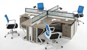 Wholesale Office Culster Workstation Office Partition (HF-CA001)
