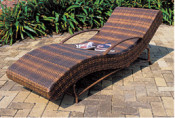 Wicher Outdoor Furniture Sun Lounger (L0021)