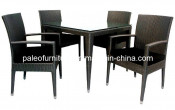 Wicker Dining Table and Chair (PAD-069)