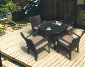 Wicker Table and Chair Set-Outdoor/Garden Furniture
