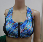 Wide Shoulder Strap Neoprene Bikini