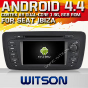 Witson Android 4.4 System Car DVD for Seat Ibiza 2013 (W2-A6524)