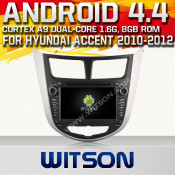 Witson Android O. S. 4.4 Version Car DVD for Hyundai Accent (W2-A9553Y)