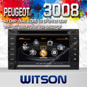 Witson S100 A8 Chipset Dual Chipset Car DVD with GPS for Peugeot 307 (2002-2010) / 3008 (2009-2011)