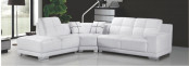 Wooden Furniture L Shape Leather Sofa