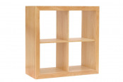 Wooden Showcase, Bookshelf, Cube, Oak Cabinet (KUBE1022)