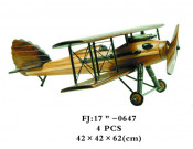 Wooden Toy Plane Model for Adult and Kids