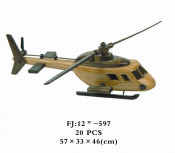Wooden Toy Plane Model for Adults and Kids