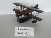 Wooden Toy Plane Model for Adults and Kids