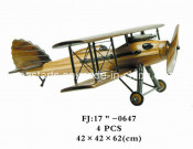 Wooden Toy Plane Model for Adults and Kids
