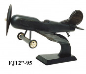 Wooden Toy Plane Model for Adults and Kids