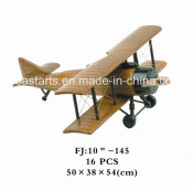 Wooden Toy Plane Model for Adults and Kids