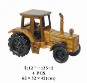 Wooden Toy Truck Model for Adults and Kids