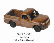 Wooden Toy Truck Model for Adults and Kids