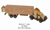 Wooden Toy Truck Model for Adults and Kids