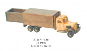 Wooden Toy Truck Model for Adults and Kids