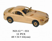 Wooden Toy Truck Model for Adults and Kids