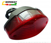Ww-7172 Bajaj Boxer Motorcycle Rear Lamp, Tail Lamp, Brake Light, Motorcycle Part