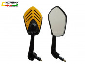 Ww-7506 Rear-View Mirror Set, Motorcycle Mirror, Motorcycle Part
