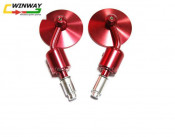 Ww-7509 CNC Rear-View Mirror Set, Motorcycle Mirror, Motorcycle Part