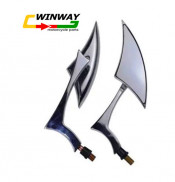 Ww-7526, CNC Rear-View Mirror Set, Motorcycle Mirror, Motorcycle Part