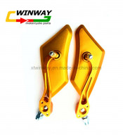 Ww-7530, CNC Rear-View Mirror Set, Motorcycle Mirror, Motorcycle Part